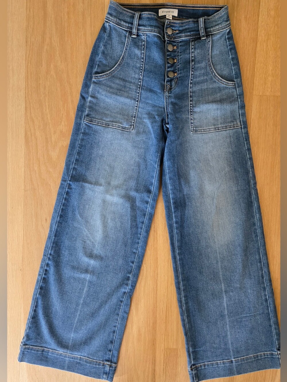 Evereve Women's Wide Leg Jeans